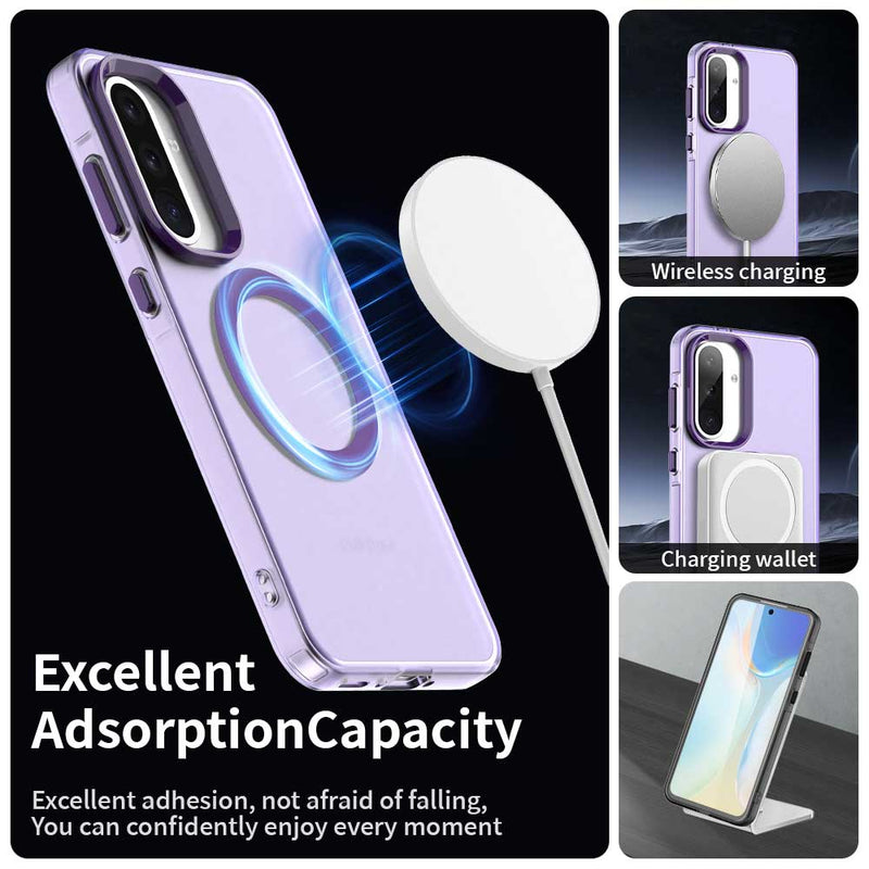 Phone Case for Samsung Galaxy A36, Compatible with Magsafe,Shockproof Magnetic Case Cover