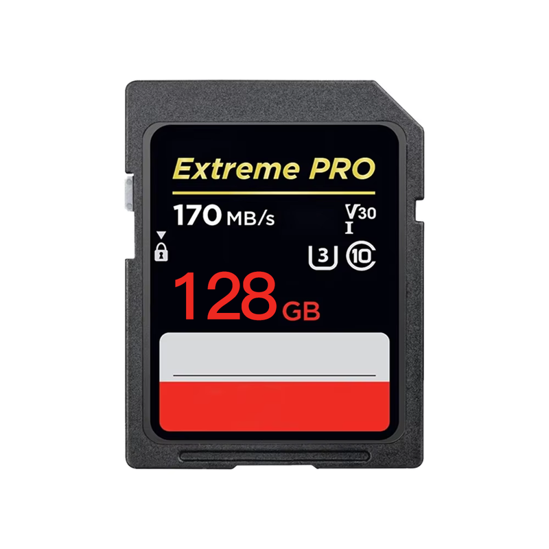Extreme PRO SD Card 32GB 64GB 128GB Flash Memory Card for Camera
