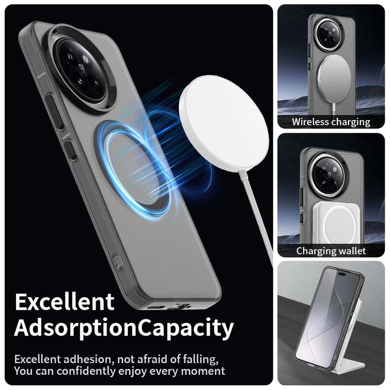 Phone Case for Xiaomi 14 Civi, Compatible with Magsafe,Shockproof Magnetic Case Cover
