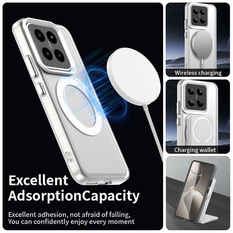 Phone Case for Xiaomi 14 Pro, Compatible with Magsafe,Shockproof Magnetic Case Cover