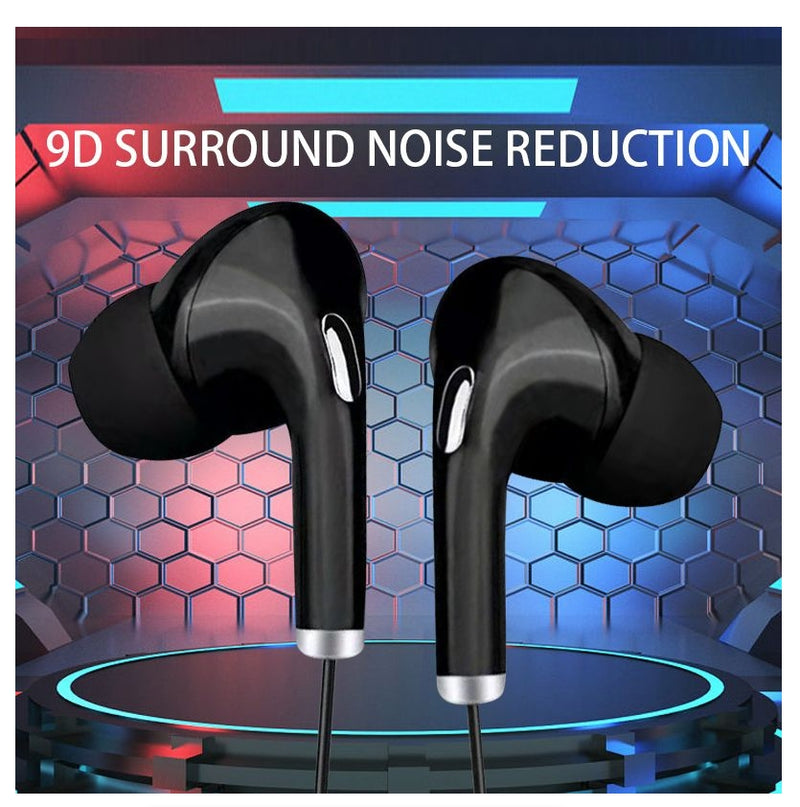 Wired Headphones 3.5mm In-Ear Earbuds with Bass Phone Earphones