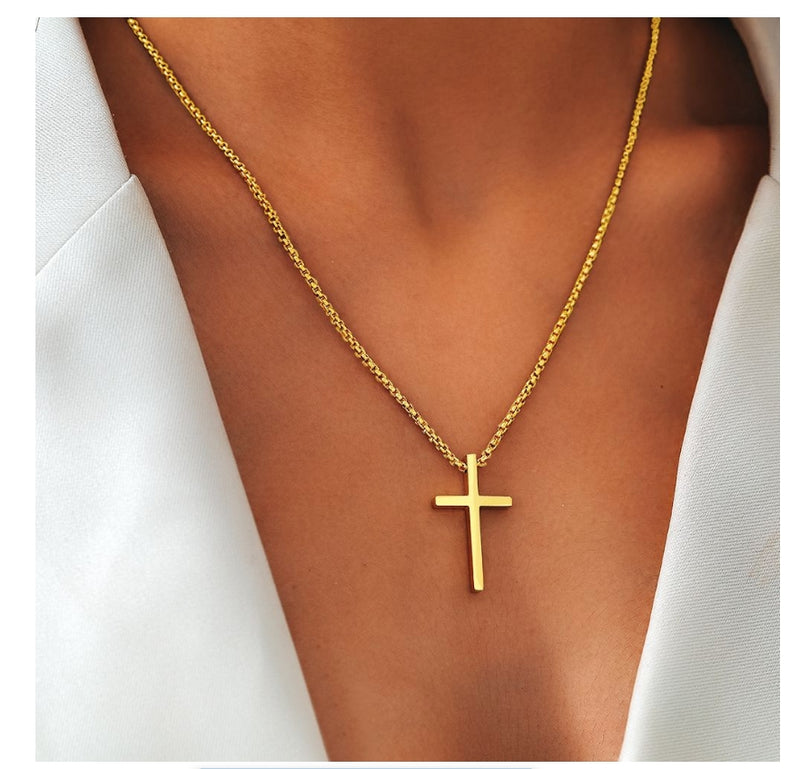 Cross Necklaces Pendants Male faith necklace cross charms