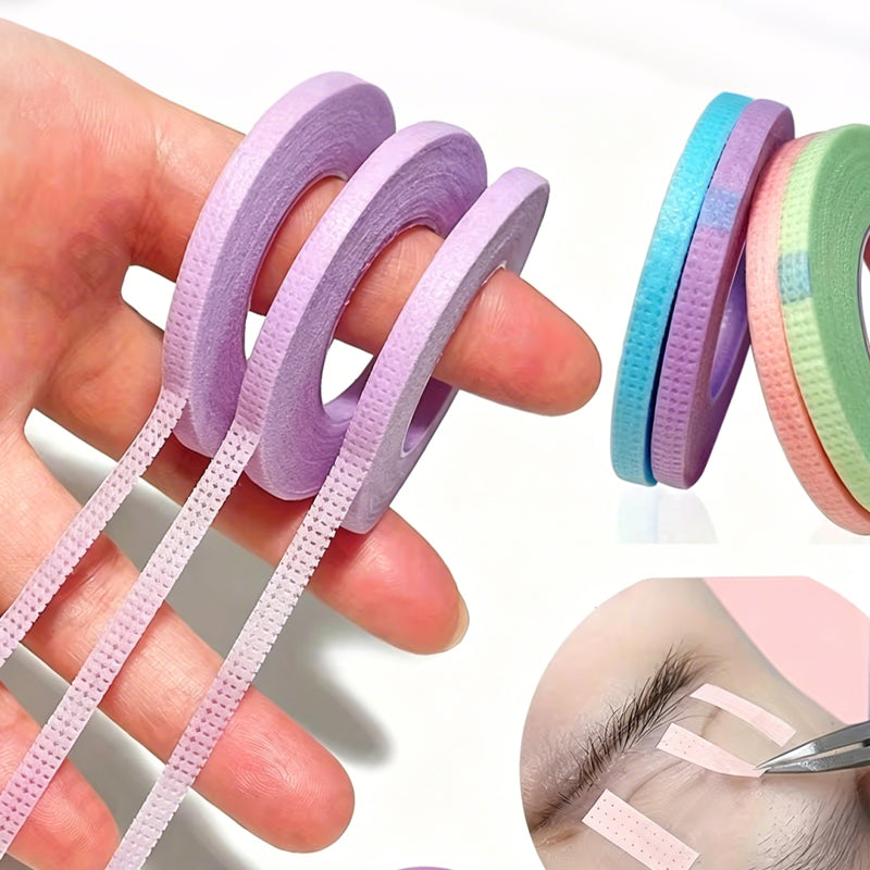 4Piece 4Mm Eyelash Extension Tape, Breathable Hypoallergenic Lash Lifting Tape