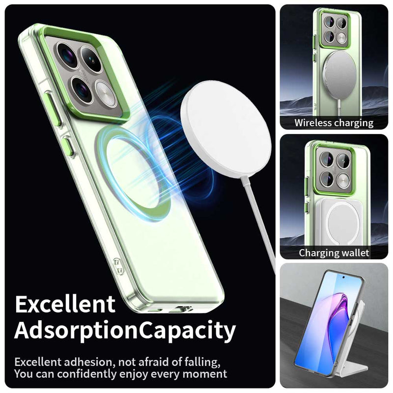 Phone Case for Xiaomi 14T Pro, Compatible with Magsafe,Shockproof Magnetic Case Cover