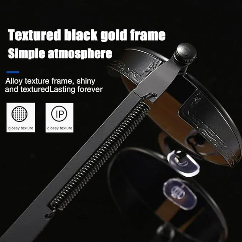 Round Metal Frame Sunglasses Men Women Retro Steampunk Glasses Sunglasses