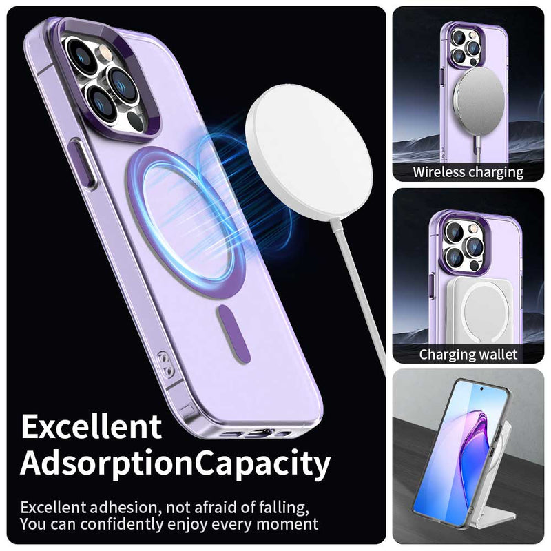 Phone Case for iPhone 12 Pro, Compatible with Magsafe,Shockproof Magnetic Case Cover