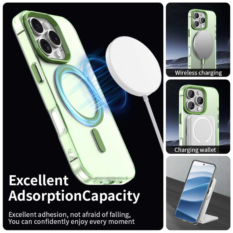 Phone Case for iPhone 16 Pro, Compatible with Magsafe,Shockproof Magnetic Case Cover