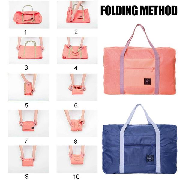 Multifunctional Folding Travel Bag Large Capacity Hand Luggage Bag for Trip