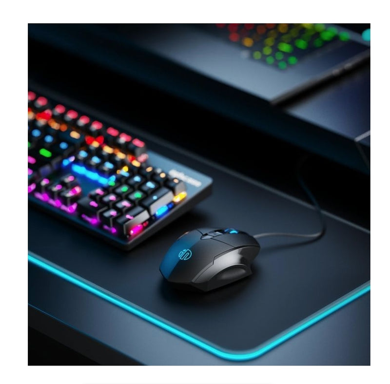 Wireless Mouse Mute Wired Glow in the Dark Cheap Gaming Mouse