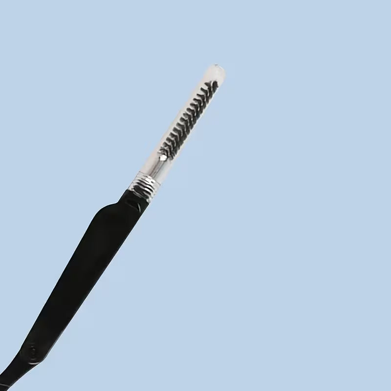 1Piece Double-Ended Eyelash Comb, Foldable Mascara Brush & Eyebrow Grooming Tool