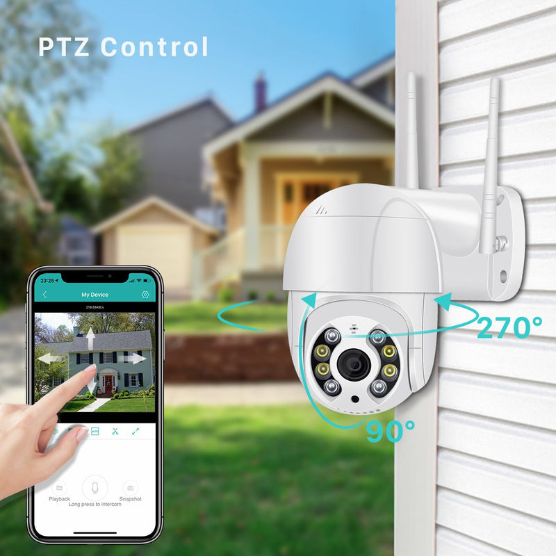 Wireless IP Network Camera Outdoor Waterproof Motion Alarm Camera