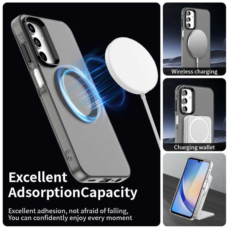 Phone Case for Samsung Galaxy A15 4G, Compatible with Magsafe,Shockproof Magnetic Case Cover