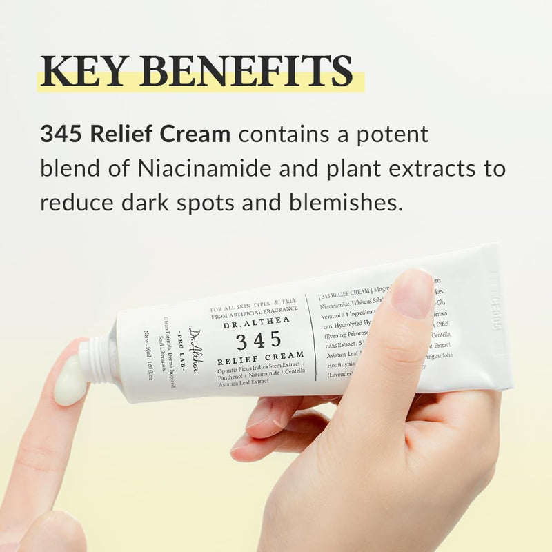 Dr.Althea 50ml 345 Relief Cream - Daily Blemish - Relief Face Moisturizer