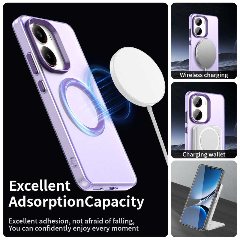 Phone Case for Xiaomi Poco X7 Pro, Compatible with Magsafe,Shockproof Magnetic Case Cover