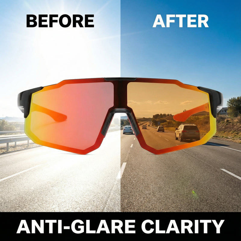 UV400 Protection Sports Sunglasses Cycling Outdoor Sunglasses for Men