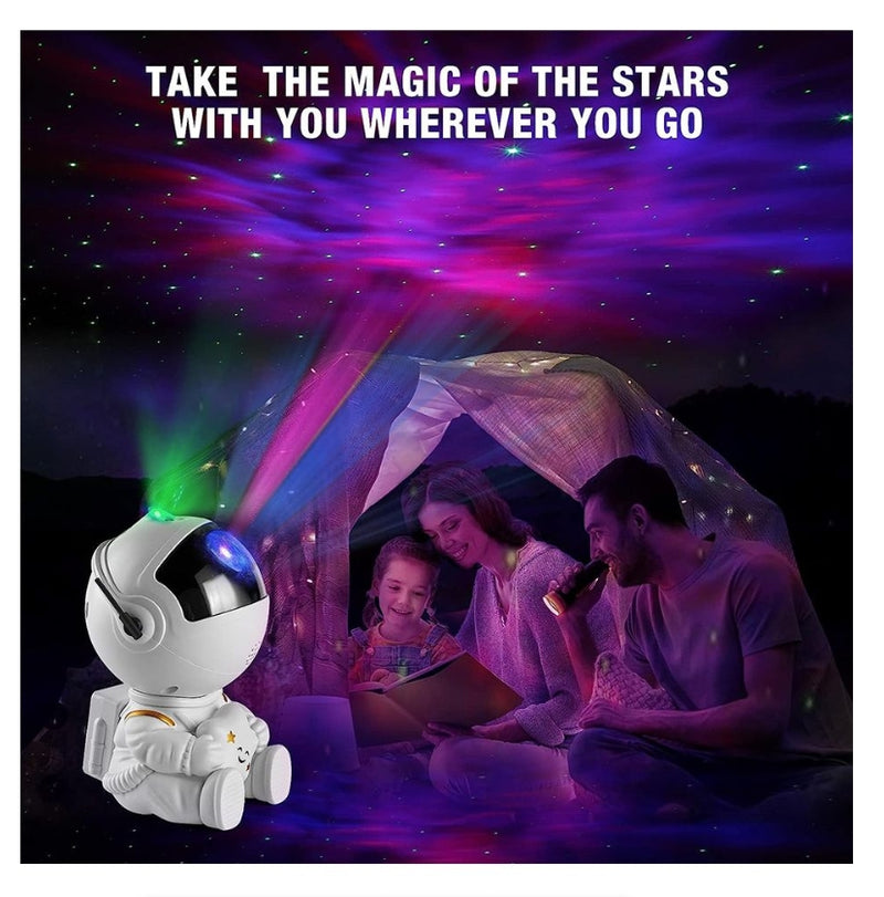 Galaxy Star Astronaut Projector Light Starry Sky Porjectors Lamp Bedroom