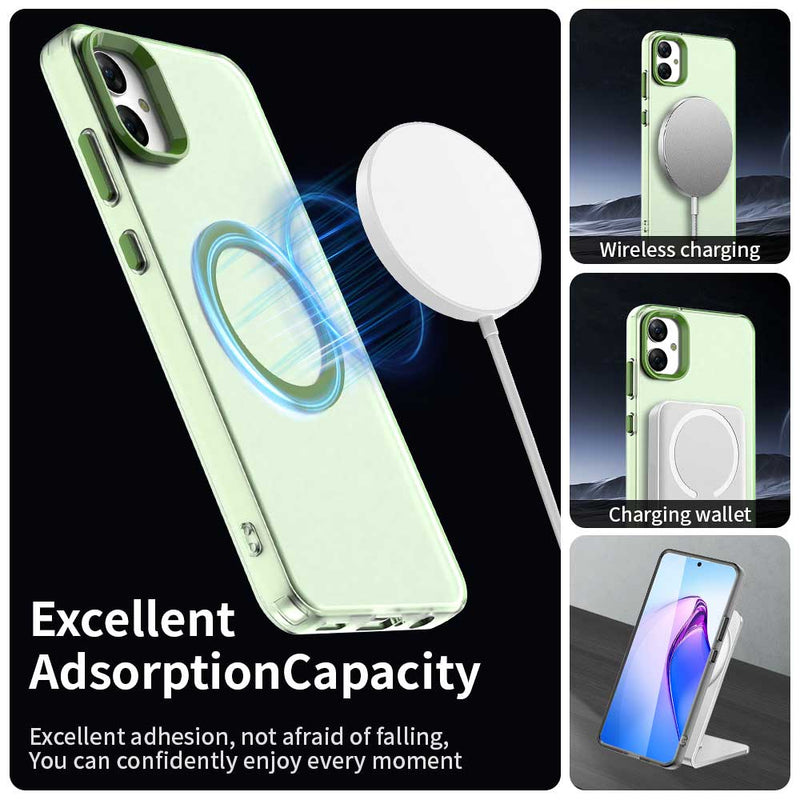 Phone Case for Samsung Galaxy A05, Compatible with Magsafe,Shockproof Magnetic Case Cover
