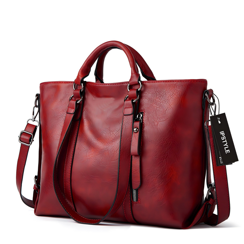 Women's Vintage Soft Leather Crossbody Handbag