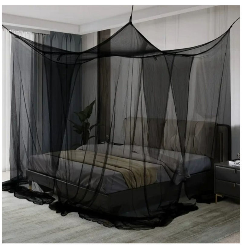 Mosquito Net Floor To Ceiling Bed Curtain Double Opening Mosquito Proof