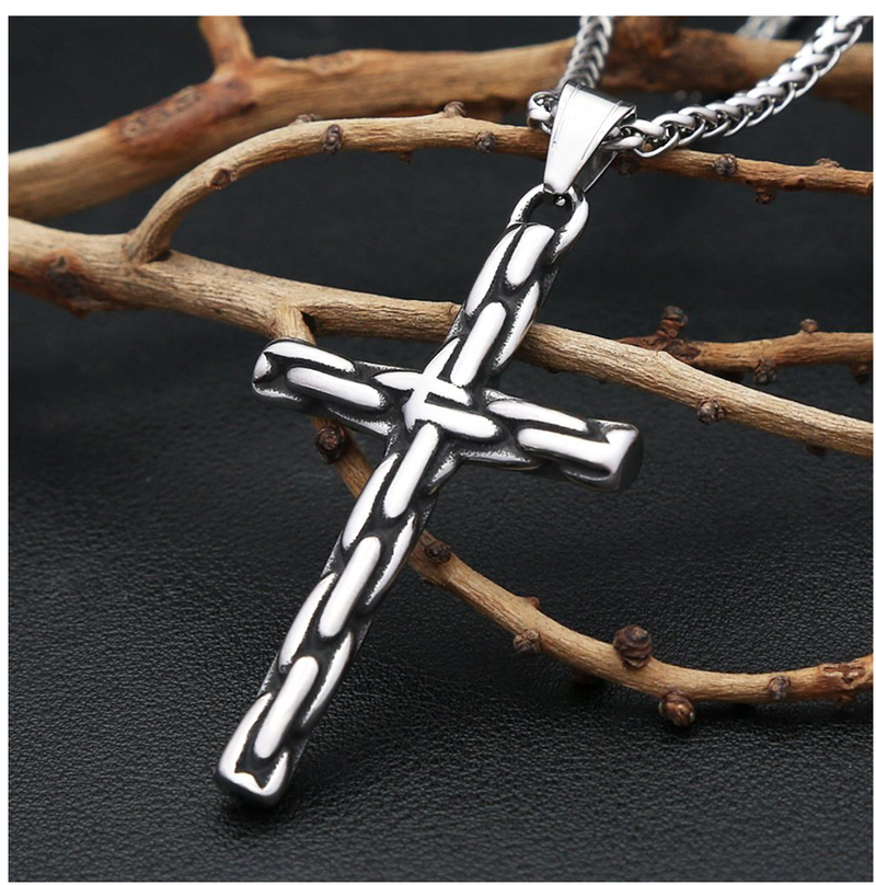 Unique Vintage Creative Cross Pendant Necklaces For Men