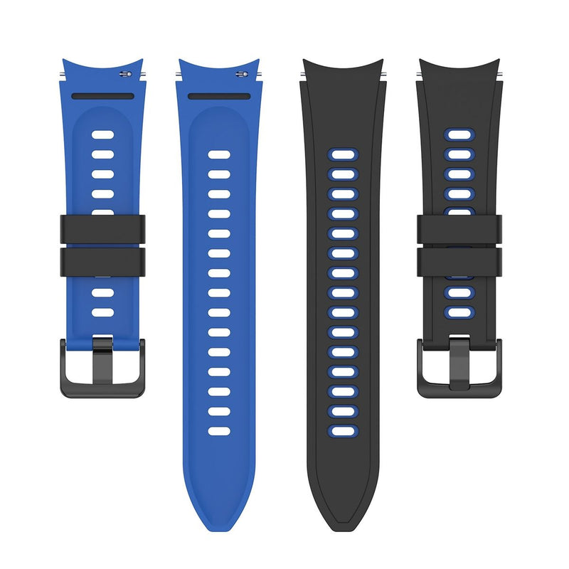 Two-color Silicone Strap Watch Band Compatible with Samsung Galaxy Watch 6