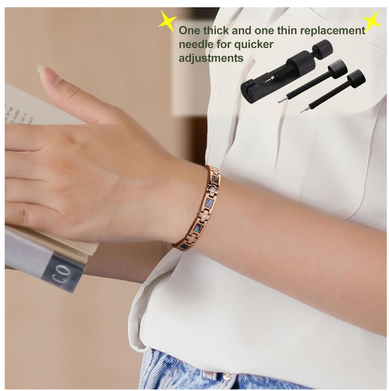 Health Magnetic Bracelet for Woman, Titanium Steel