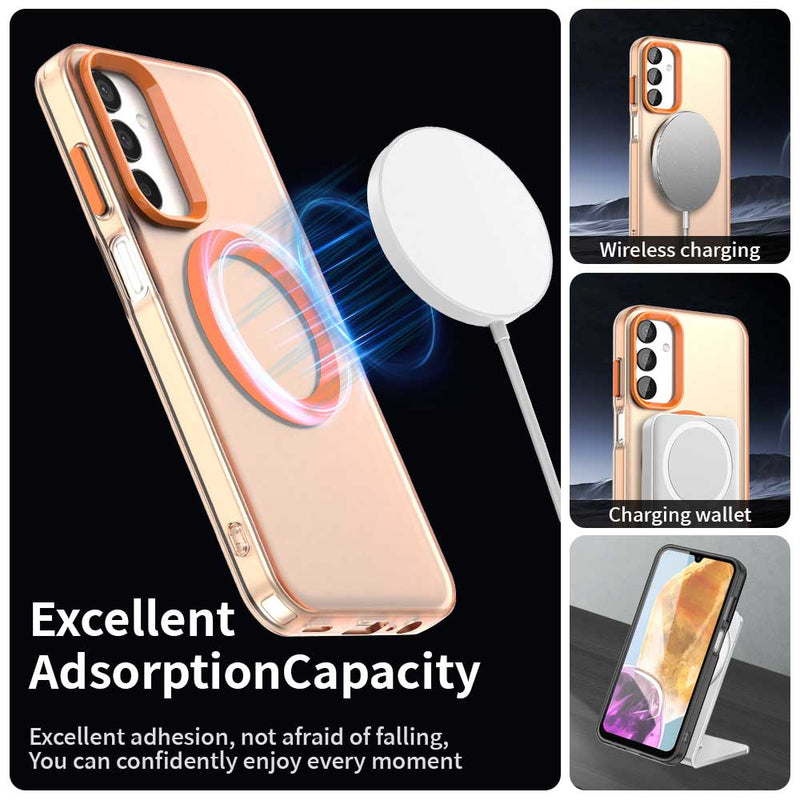 Phone Case for Samsung Galaxy M14 5G, Compatible with Magsafe,Shockproof Magnetic Case Cover