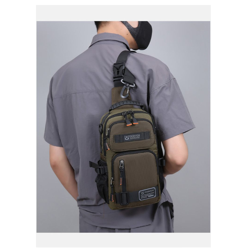 Large Capacity Chest Bag Versatile Multi-Functional Shoulder Crossbody