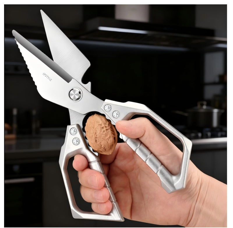 Kitchen Scissors Chicken Bone Scissors Fish Scale Scraper Bottle Opener