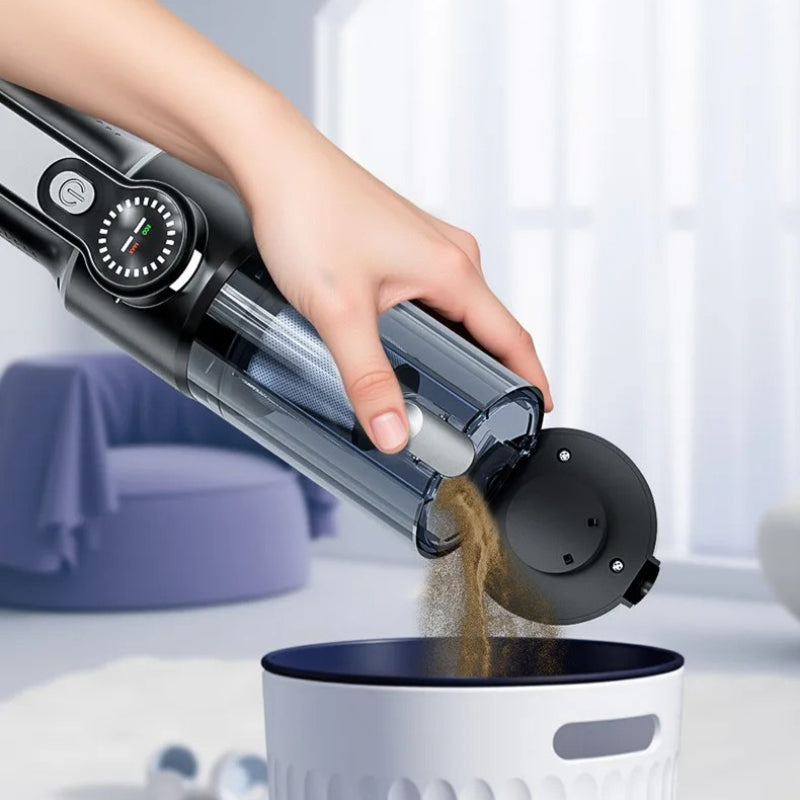 IPSTYLE Car Vacuum Cleaner Wireless One-button Dust Dump High-power Portable Vacuum Cleaner