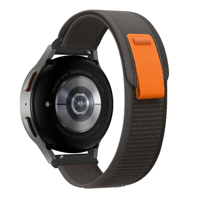 20mm Universal Nylon Loop Watch Strap Compatible with Samsung Watch
