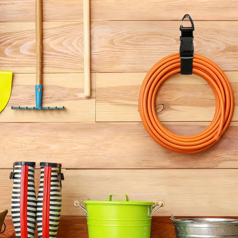 Adjustable Garden Hose Straps, Heavy-Duty Cord Organizer Storage Ties