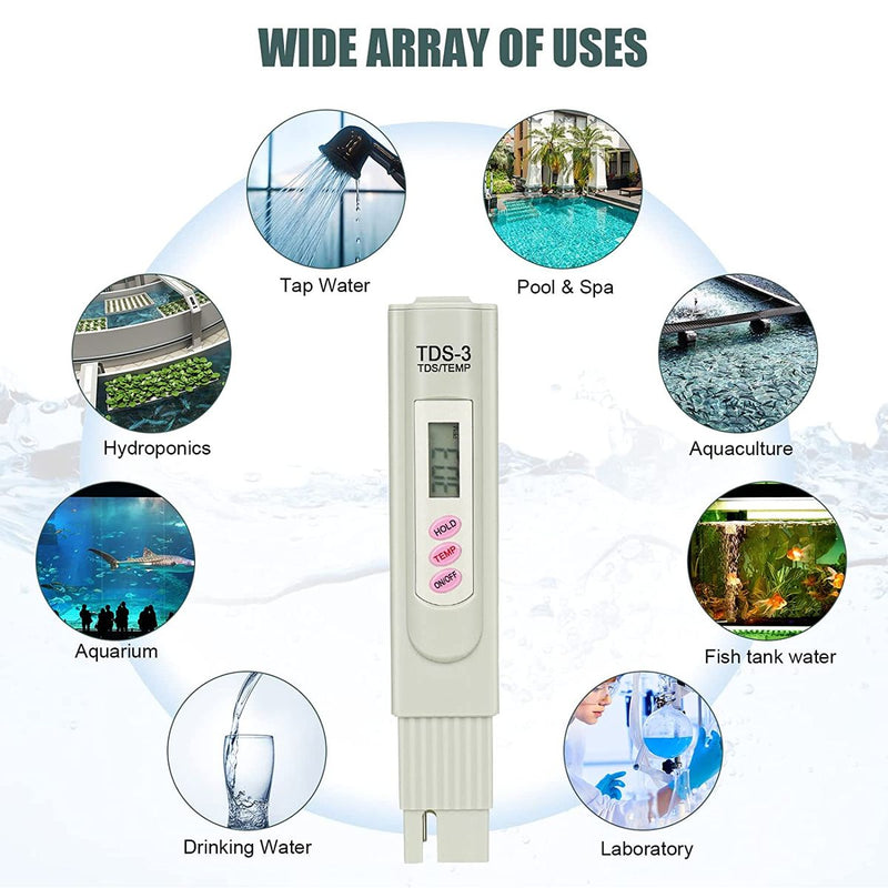 TDS Meter Water Quality Tester PPM Water Quality Tester Pen