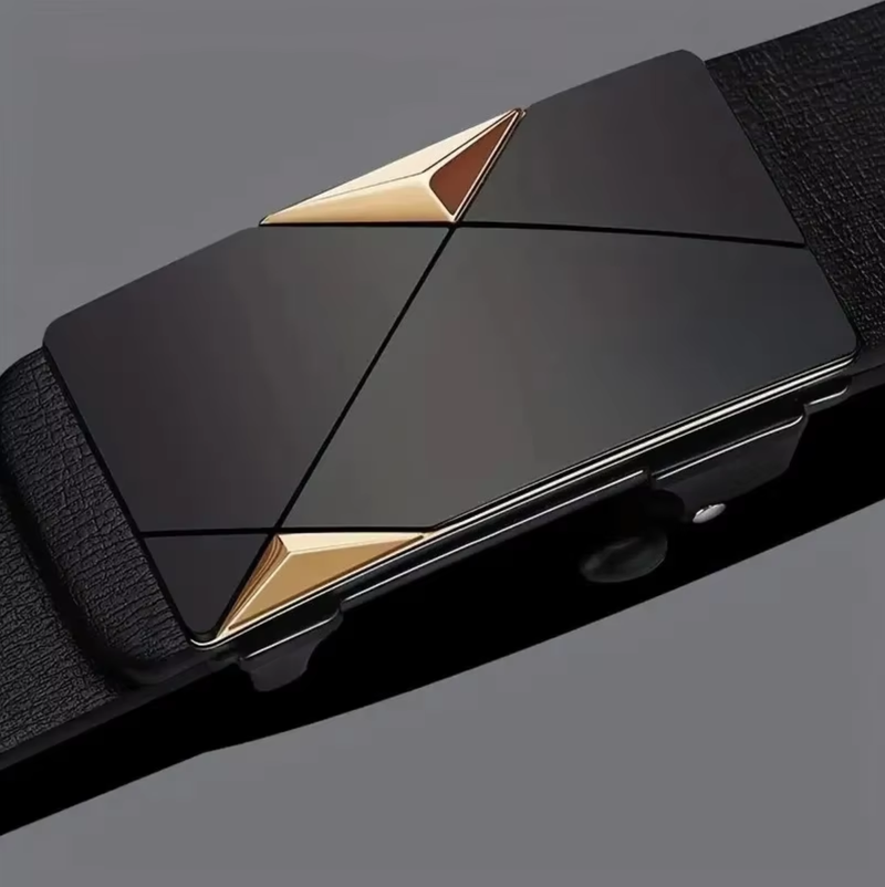 Men's Toothless Inner Belt Automatic Buckle Belt Unique Young Man's Belt