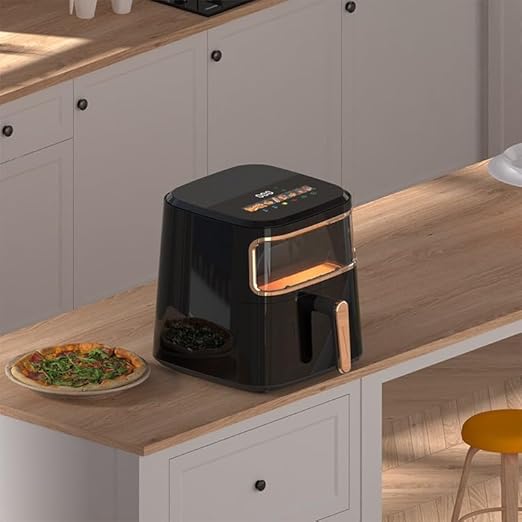 Air Fryer, Electric Oven Fryer Multifunctional Cooker 6.5L with Touch Recipes