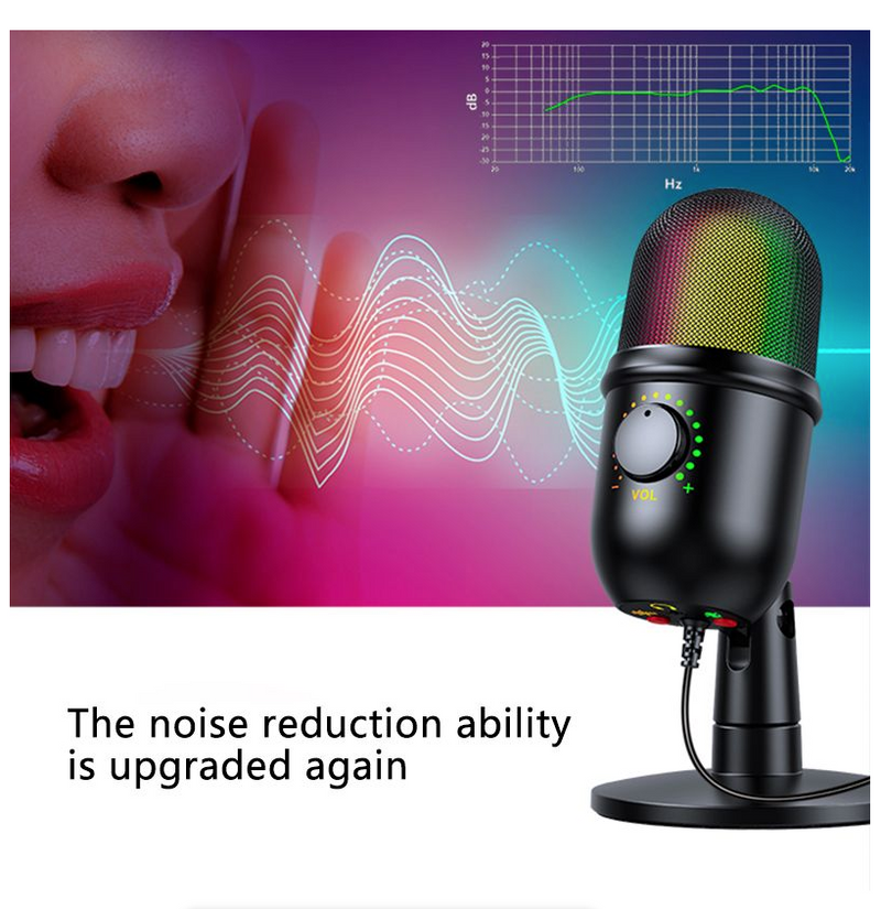 USB Microphone Studio Professional Condenser Microphone