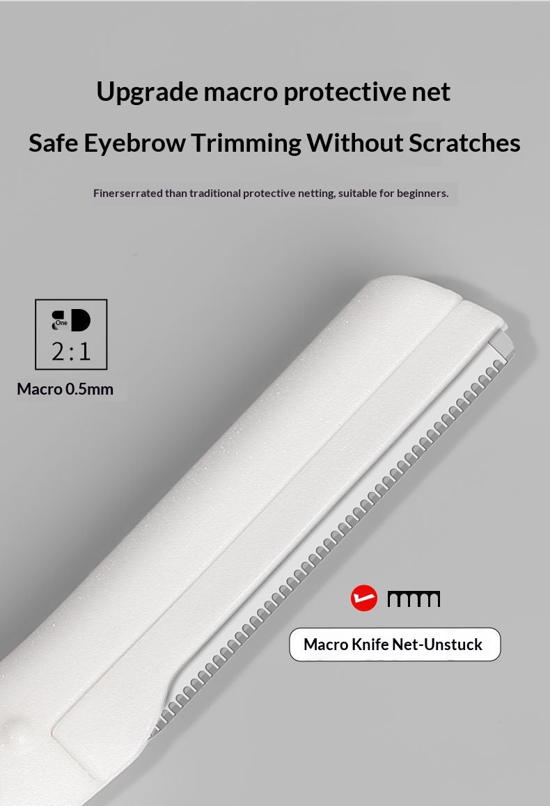Safe Precision Eyebrow Shaping Kit, Micro‑Safety Brow Razors & Eyebrow Scissors Set
