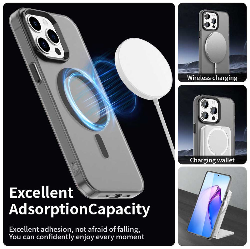 Phone Case for iPhone 15 Pro Max, Compatible with Magsafe,Shockproof Magnetic Case Cover