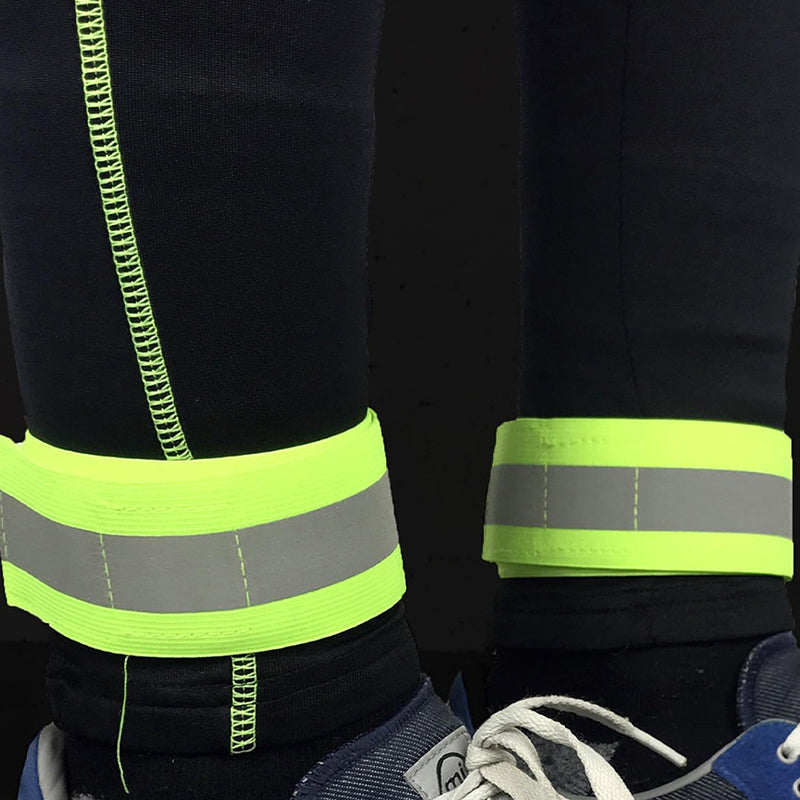 12Pcs Reflective Bands | High Visibility Polyester Reflector Wristbands For Safety