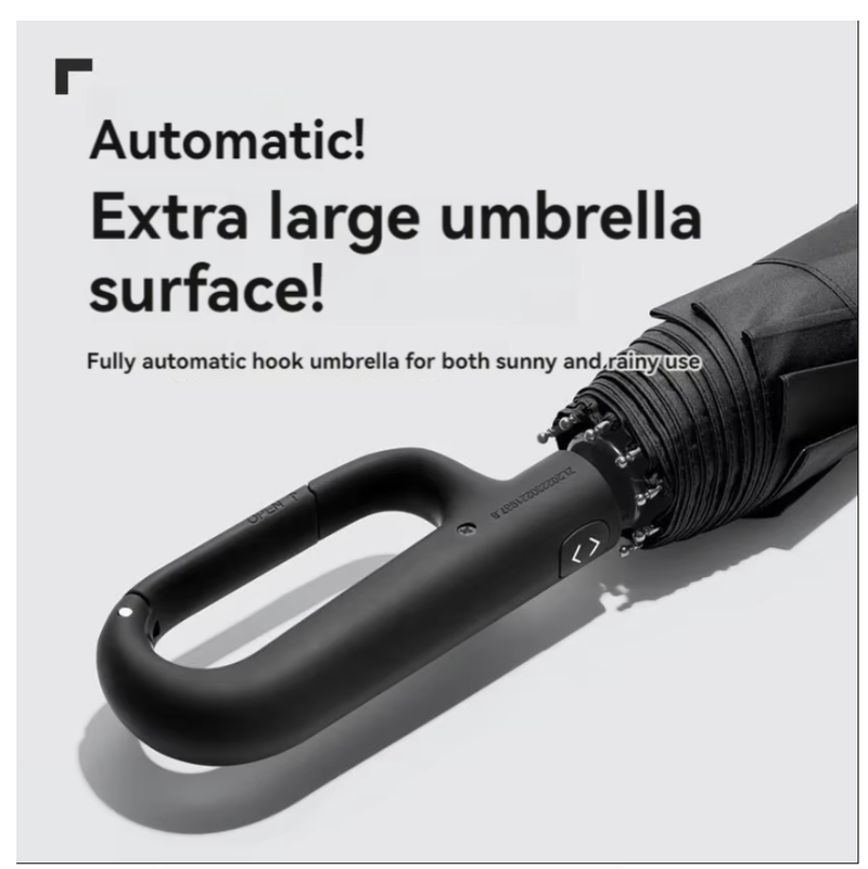 Automatic Umbrella Extra Large Folding Strong Sunshade