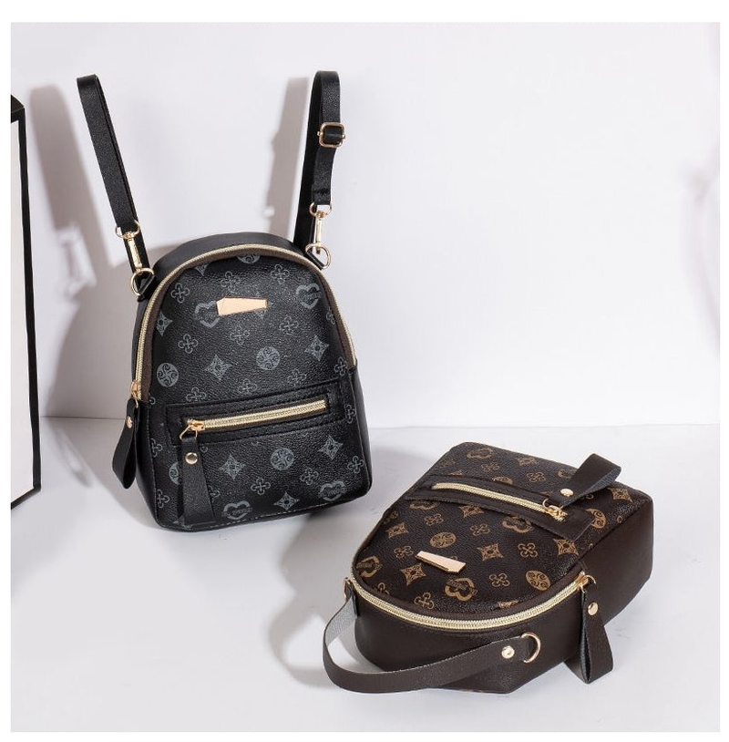 Woman Fashion Mini Backpack - Handbag