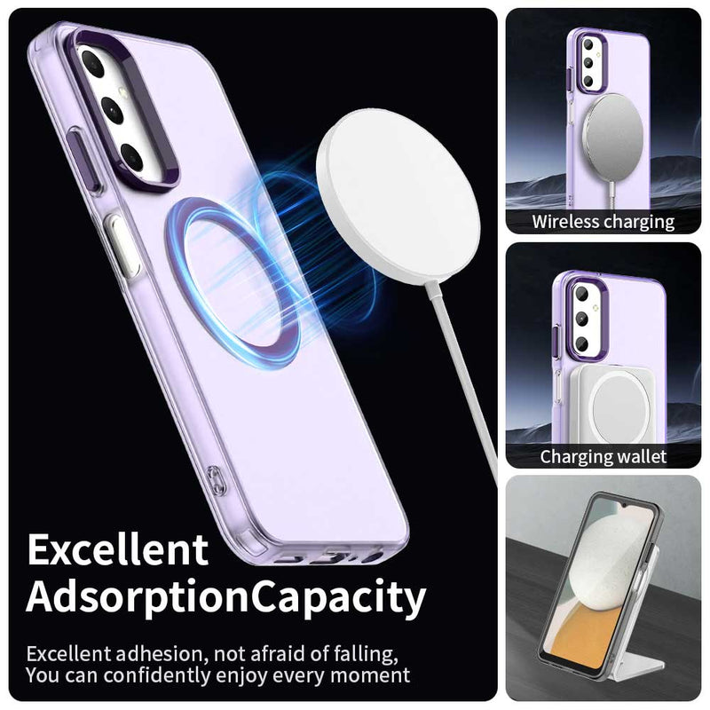 Phone Case for Samsung Galaxy F14 4G, Compatible with Magsafe,Shockproof Magnetic Case Cover