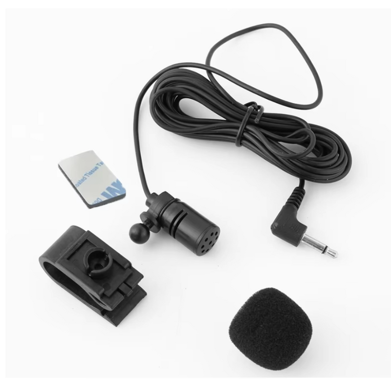 Auto Dvd Radio 3m Long Mini Microfono Car Microphone Micro Car Radio