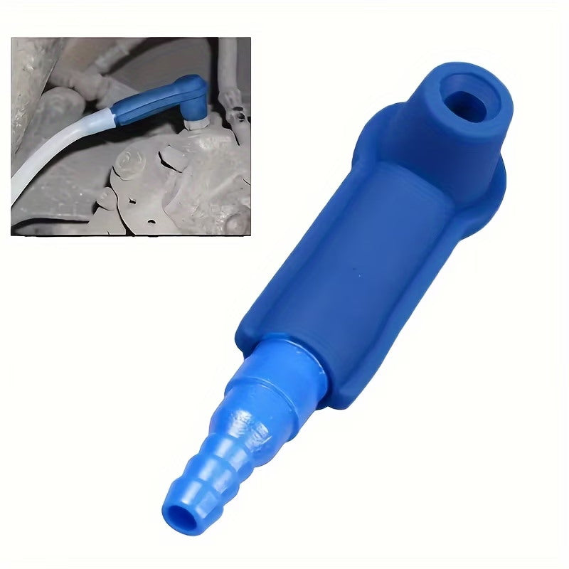 5Piece Brake Fluid Bleeder Connectors, Automotive Brake Oil Change & Air Exhaust Tools