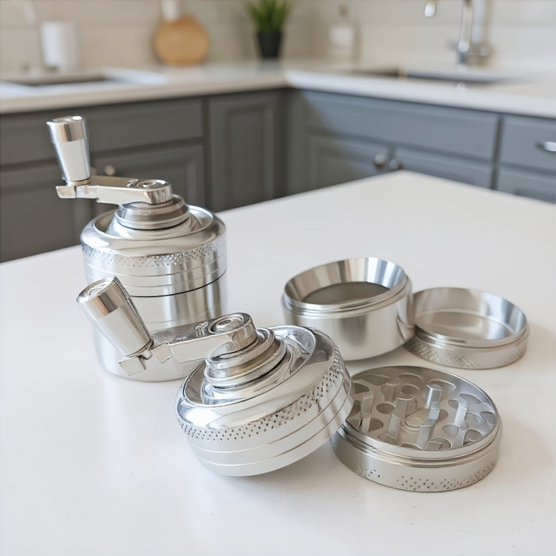 Heavy-Duty Manual Coffee & Spice Grinder – No Electricity Needed
