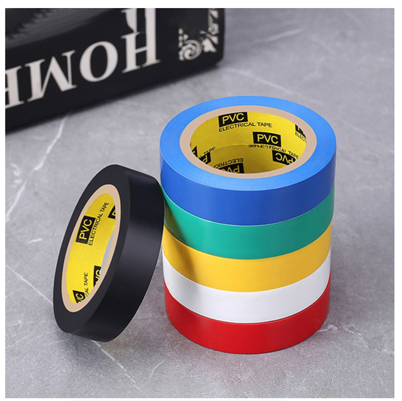 Colorful PVC Electrical Tape High Insulation, Heat and Corrosion Resistant