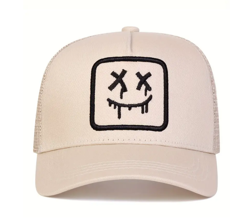 Unisex Trucker Cap with Adjustable Buckle Closure