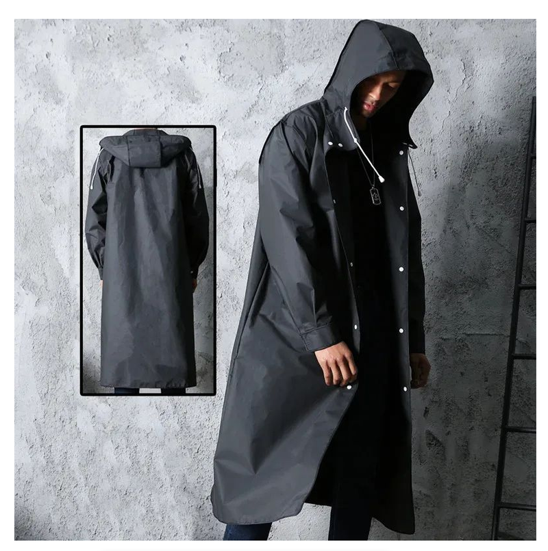 Fashion Adult Waterproof Long Raincoat for Ladies &  Gents
