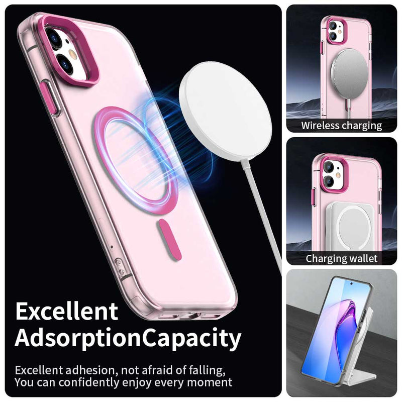 Phone Case for iPhone 11, Compatible with Magsafe, Shockproof Magnetic Case Cover