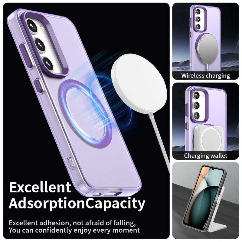 Phone Case for Samsung Galaxy S23, Compatible with Magsafe, Shockproof Magnetic Case Cover